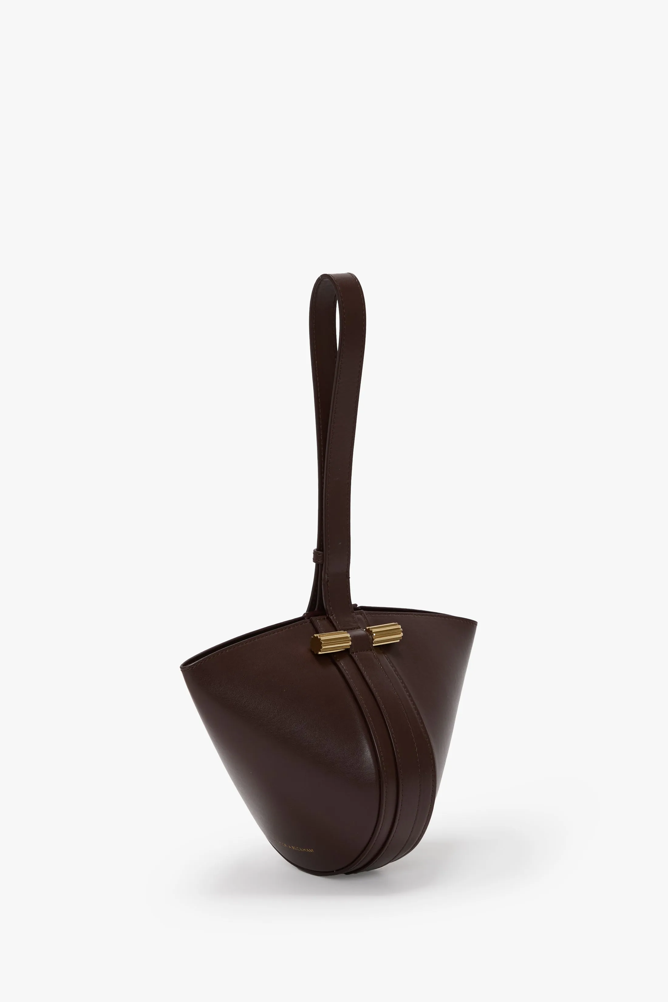 Portofino Dia Clutch In Dark Burgundy Leather sold by Victoria Beckham product image thumbnail 2