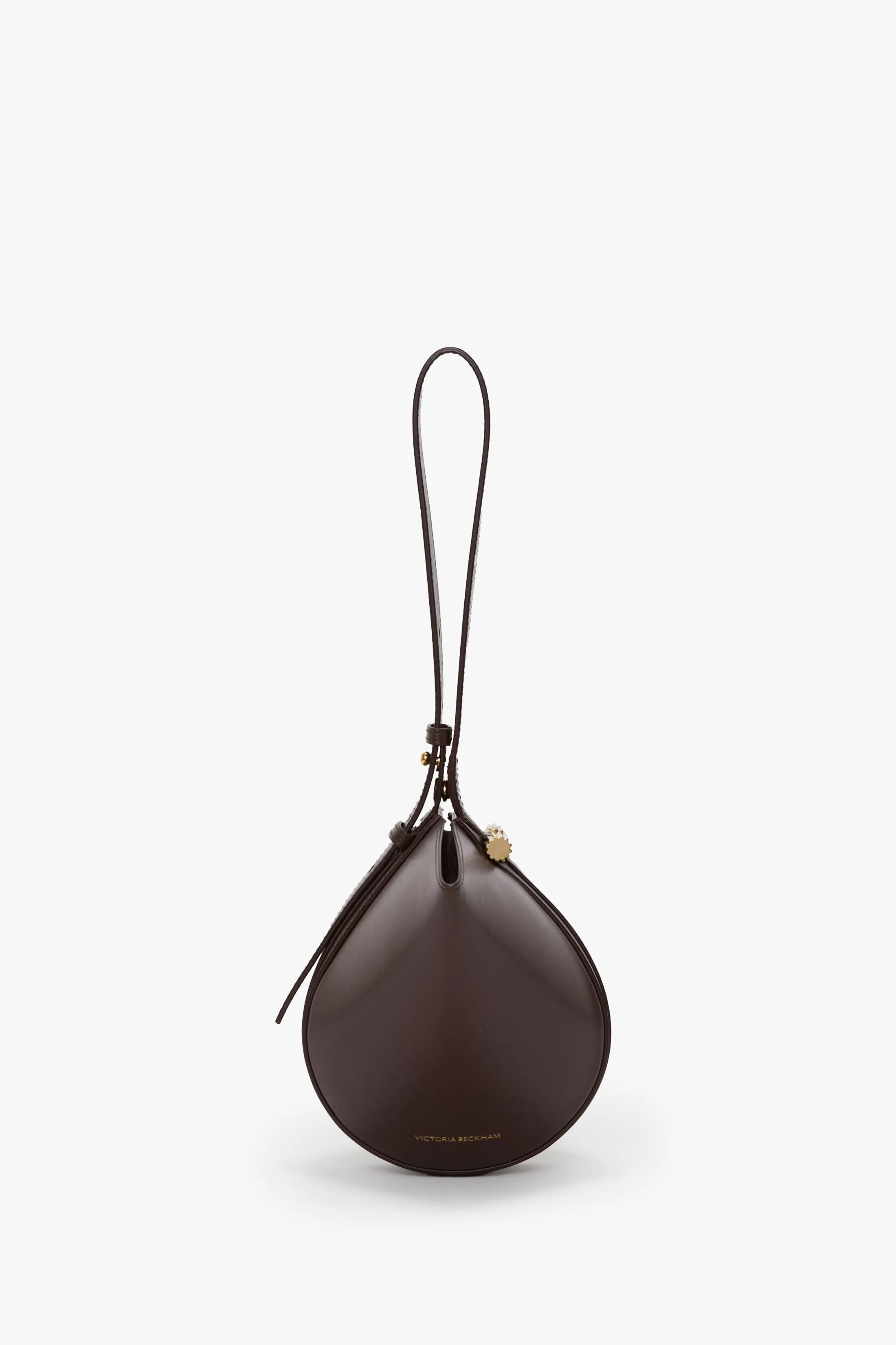 Portofino Dia Clutch In Dark Burgundy Leather sold by Victoria Beckham product image thumbnail 3