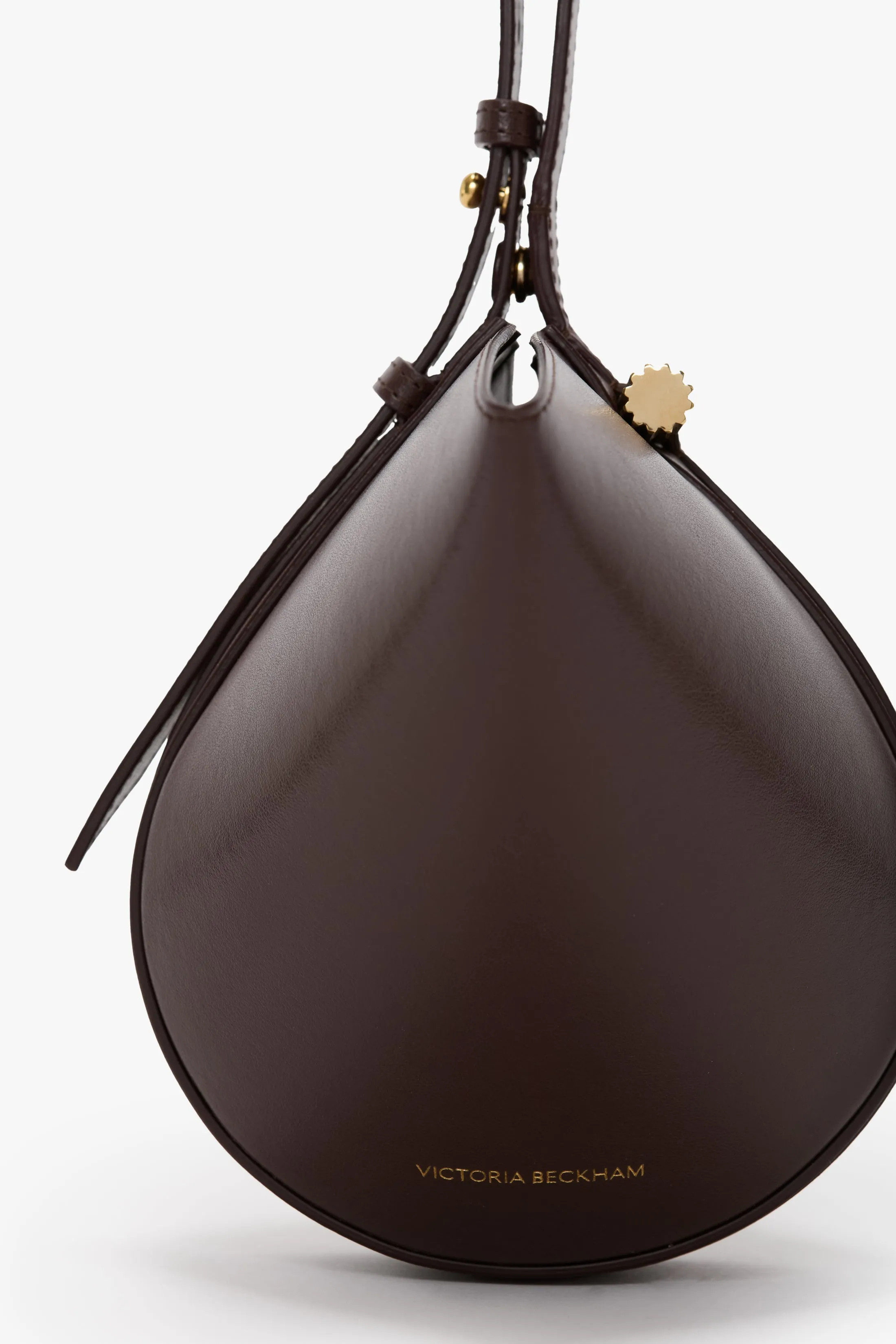 Portofino Dia Clutch In Dark Burgundy Leather sold by Victoria Beckham product image thumbnail 4