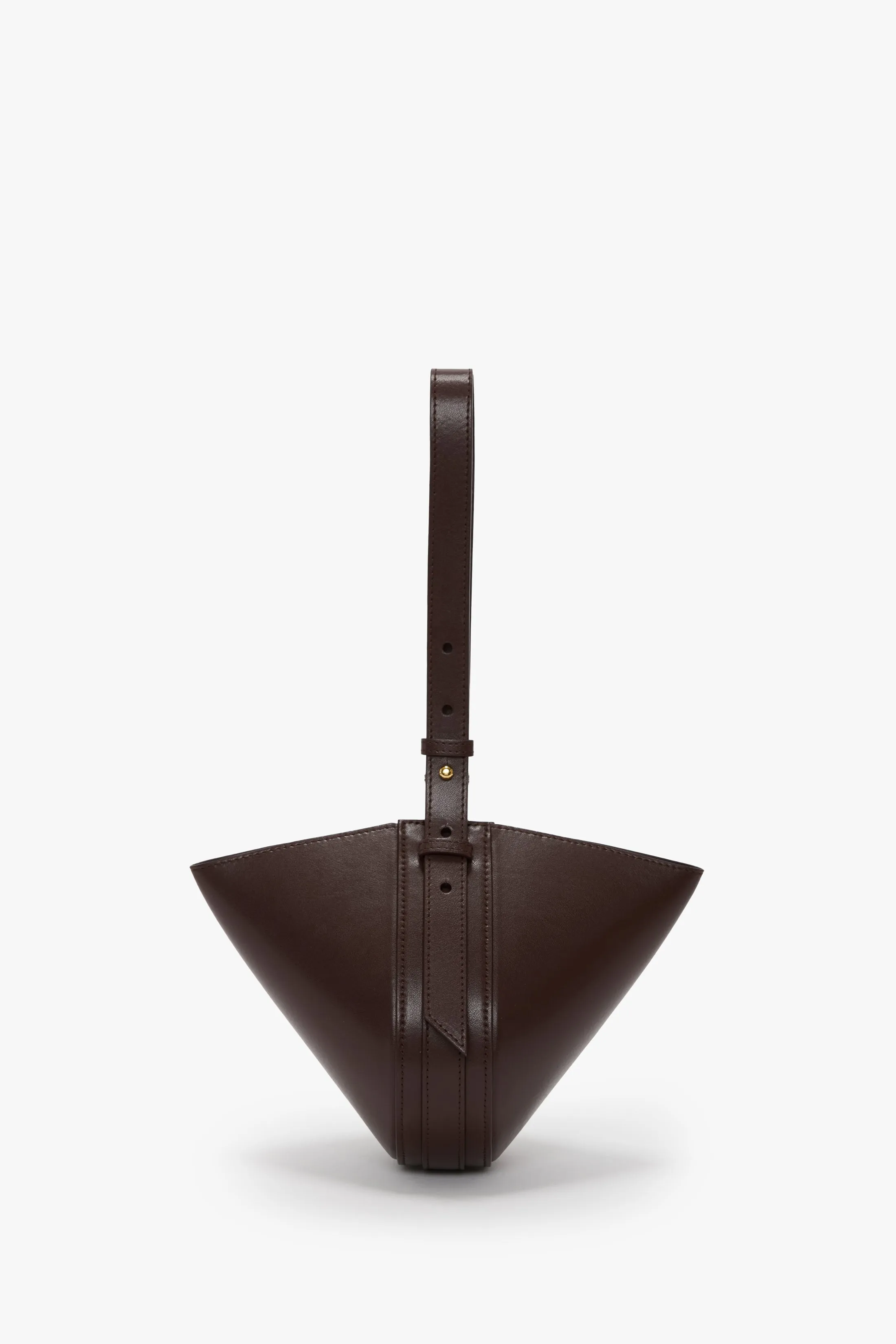 Portofino Dia Clutch In Dark Burgundy Leather sold by Victoria Beckham product image thumbnail 5