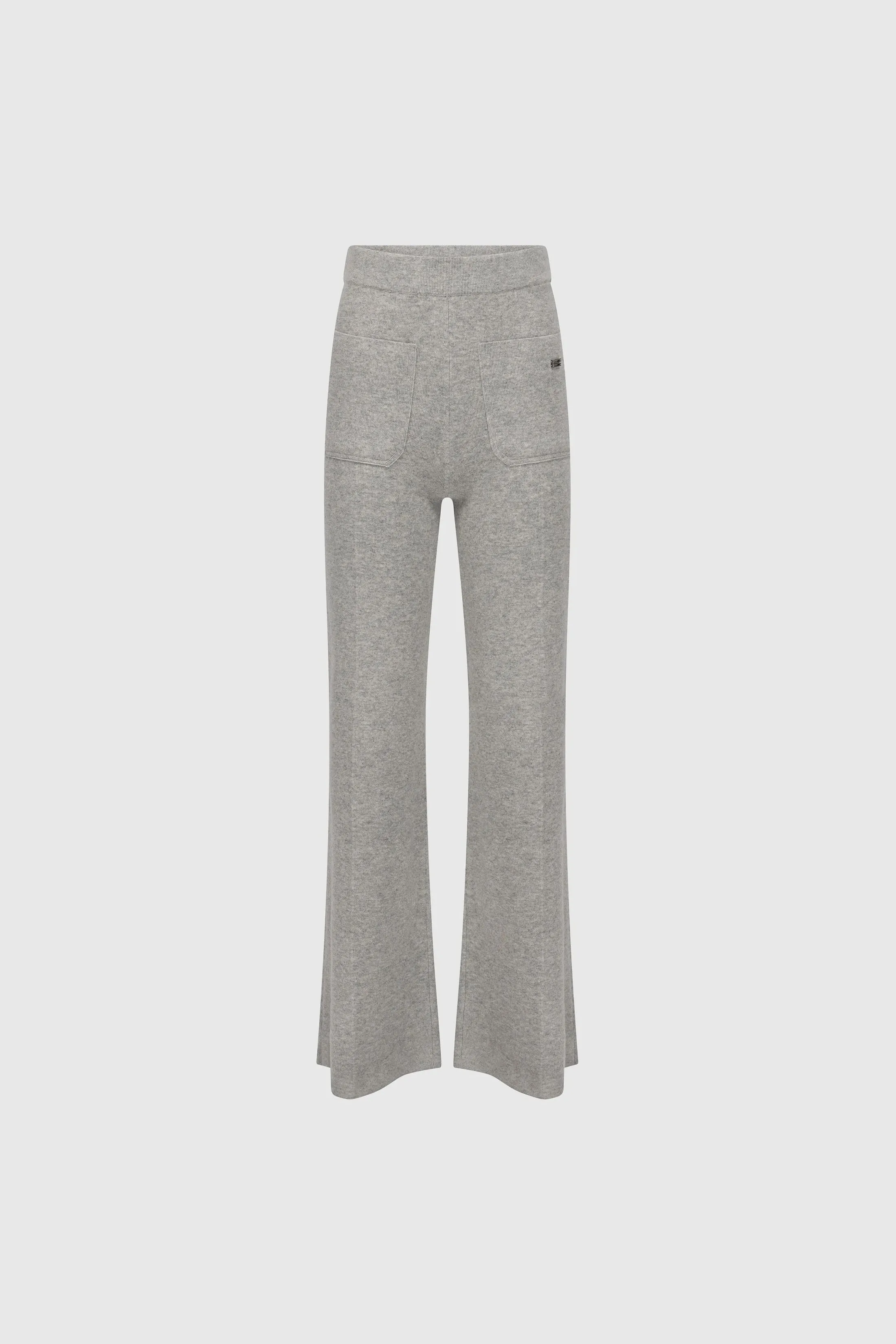 Alina Knitted Trouser In Light Grey sold by Victoria Beckham product image thumbnail 5