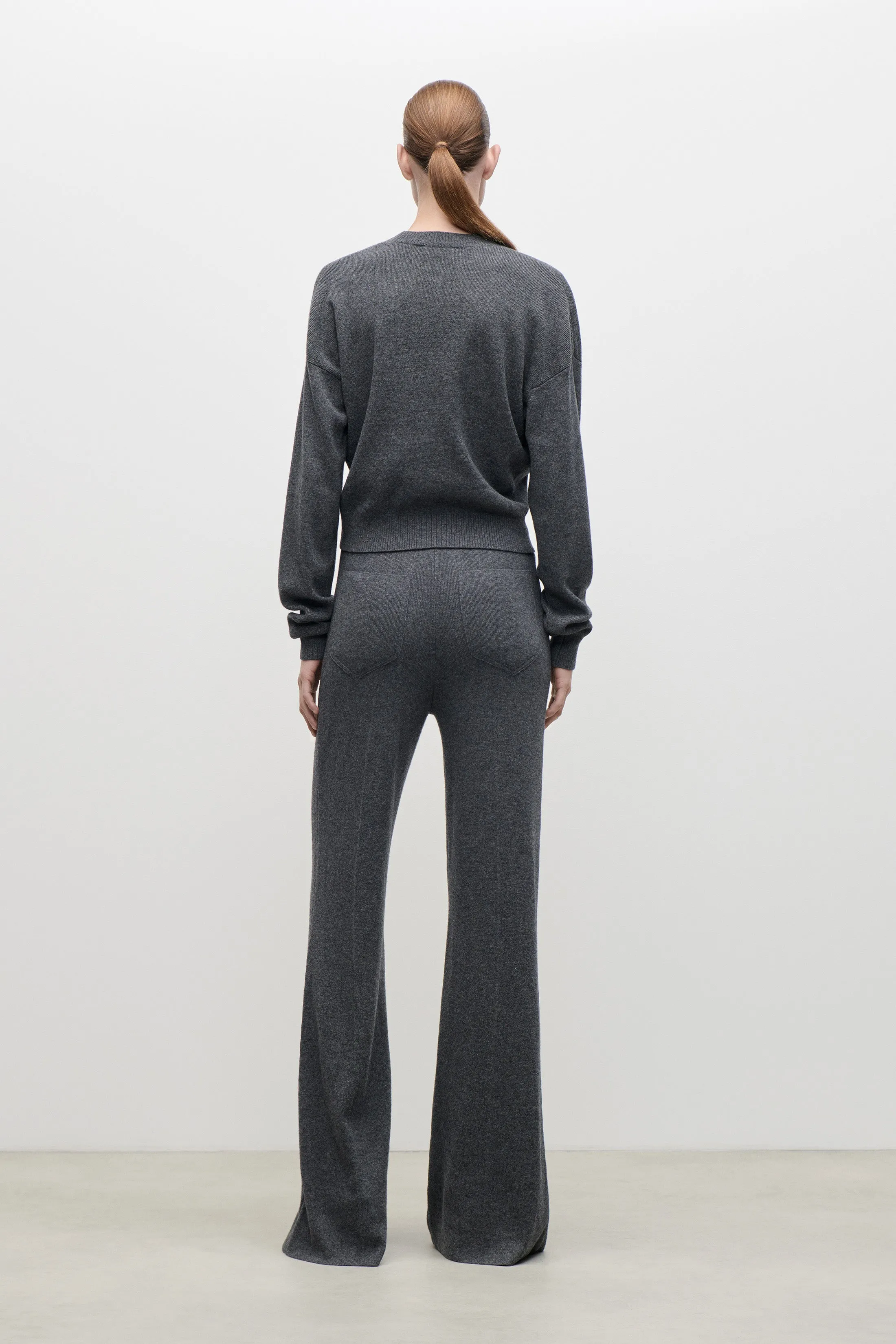 Luna Jumper In Dark Grey sold by Victoria Beckham product image thumbnail 4