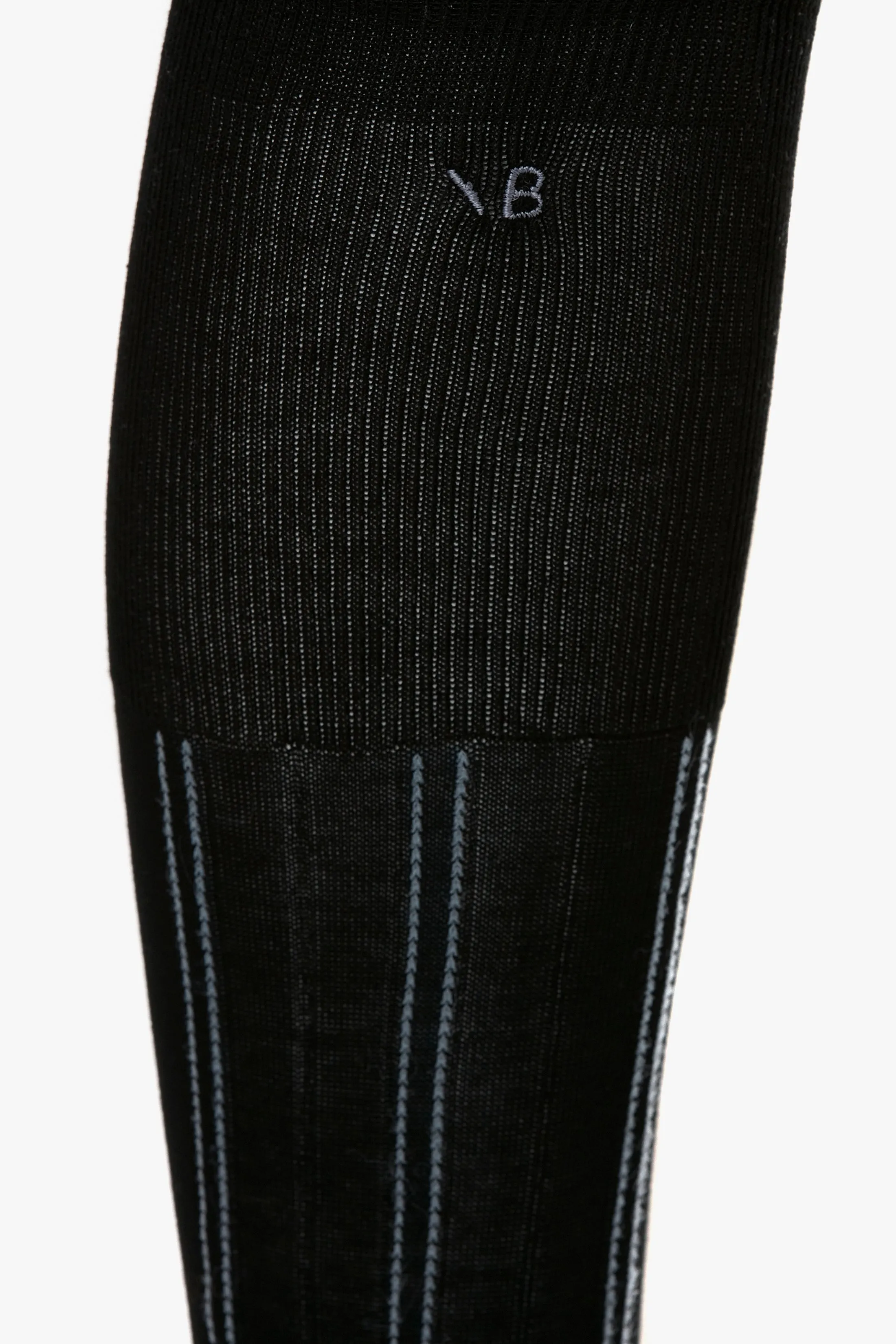 Superfine Rib Socks In Black sold by Victoria Beckham product image thumbnail 5