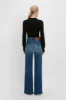 Merino Crew Jumper in Black sold by Victoria Beckham