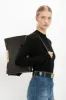 Merino Crew Jumper in Black sold by Victoria Beckham
