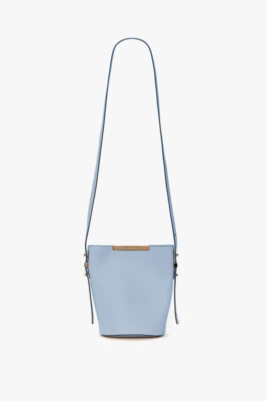 Mini Bucket Bag In Powder Blue Leather sold by Victoria Beckham