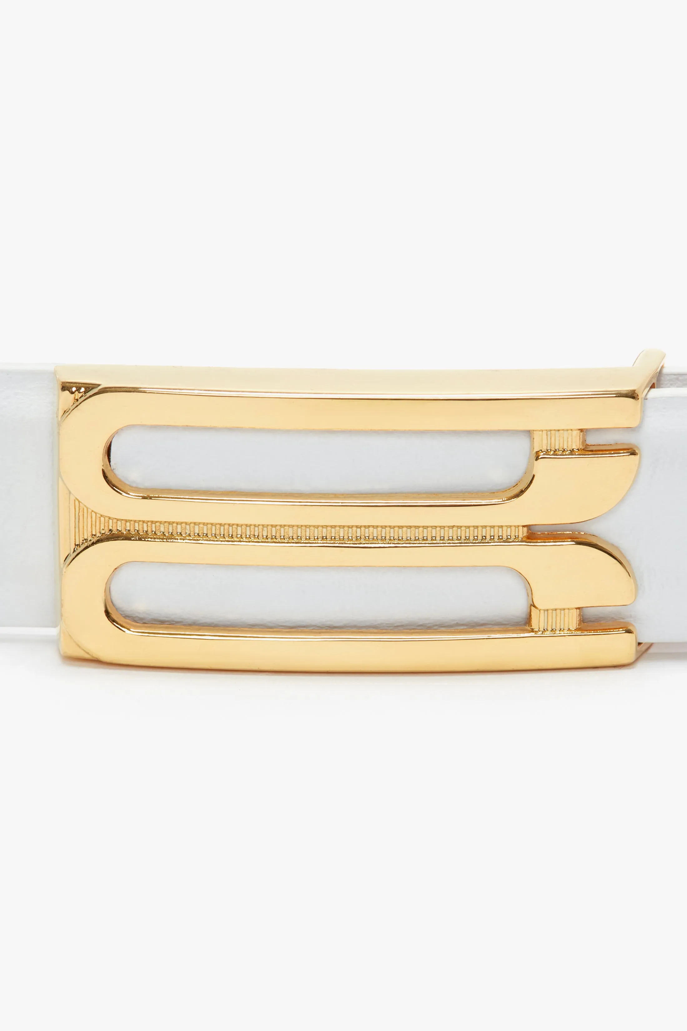 Frame Belt In White Leather sold by Victoria Beckham product image thumbnail 3