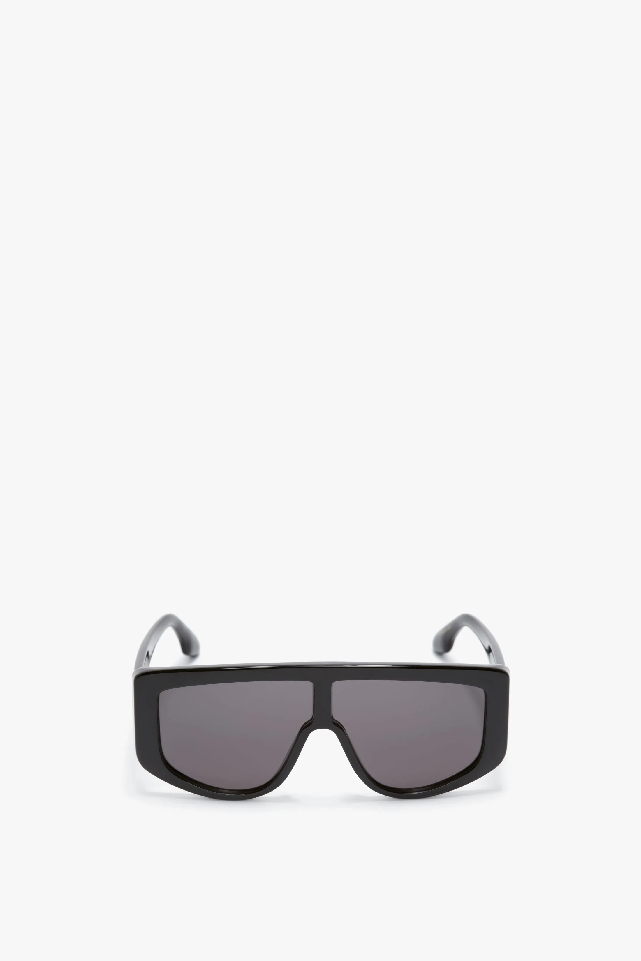 Acetate Visor Sunglasses In Black sold by Victoria Beckham