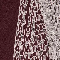 Keyhole Dolman Midi Dress In Port-Silver Chain Print sold by Victoria Beckham product image thumbnail 5