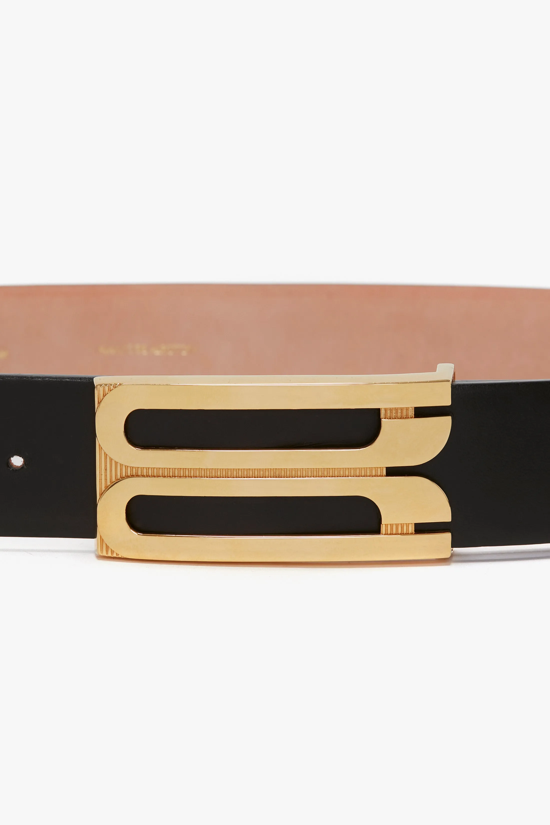 Jumbo Dorian Belt In Black Leather sold by Victoria Beckham product image thumbnail 3