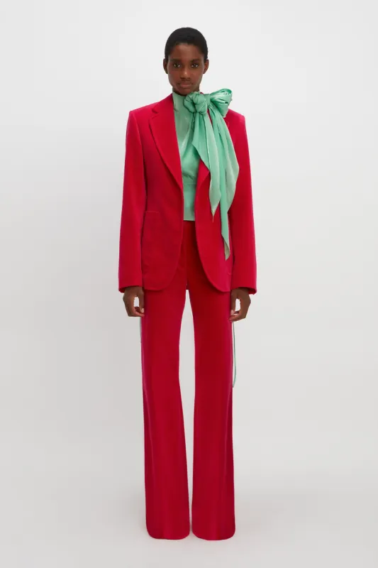 Patch Pocket Jacket In Hot Pink sold by Victoria Beckham