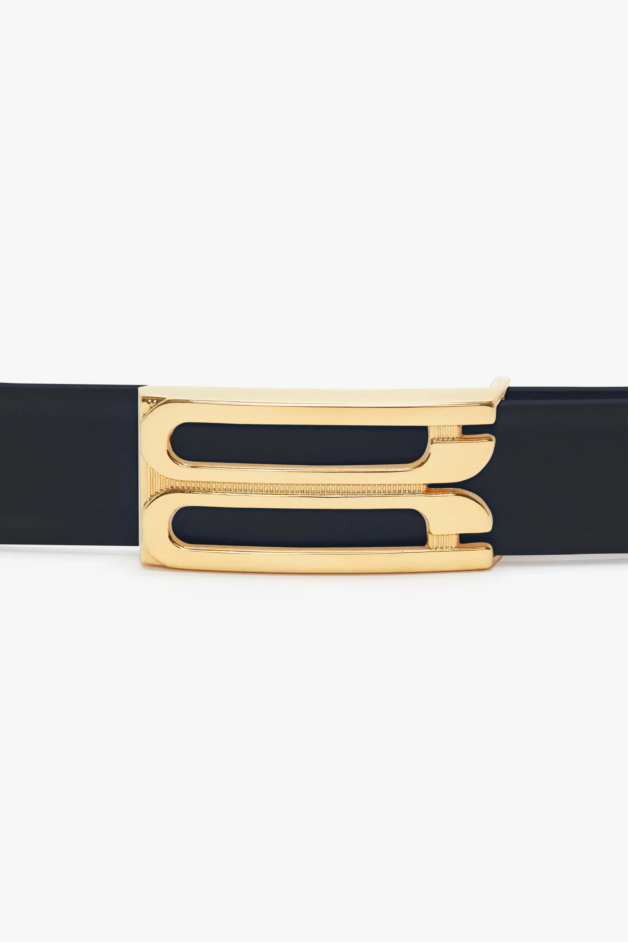 Frame Belt In Midnight Navy Leather sold by Victoria Beckham product image thumbnail 2