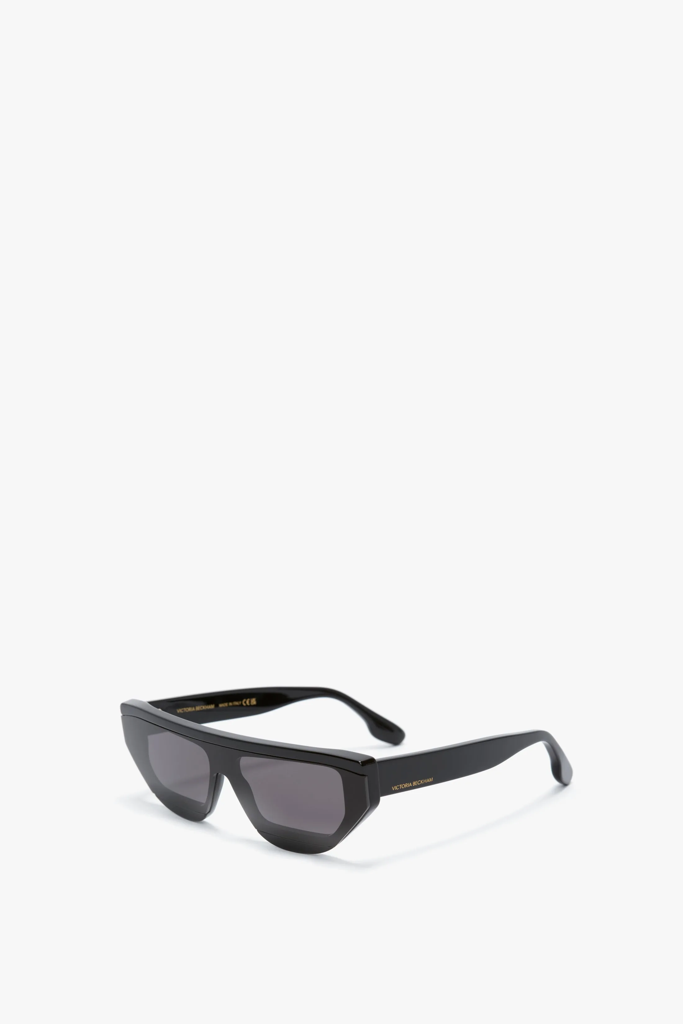 Layered Lens Visor Sunglasses In Black sold by Victoria Beckham product image thumbnail 2