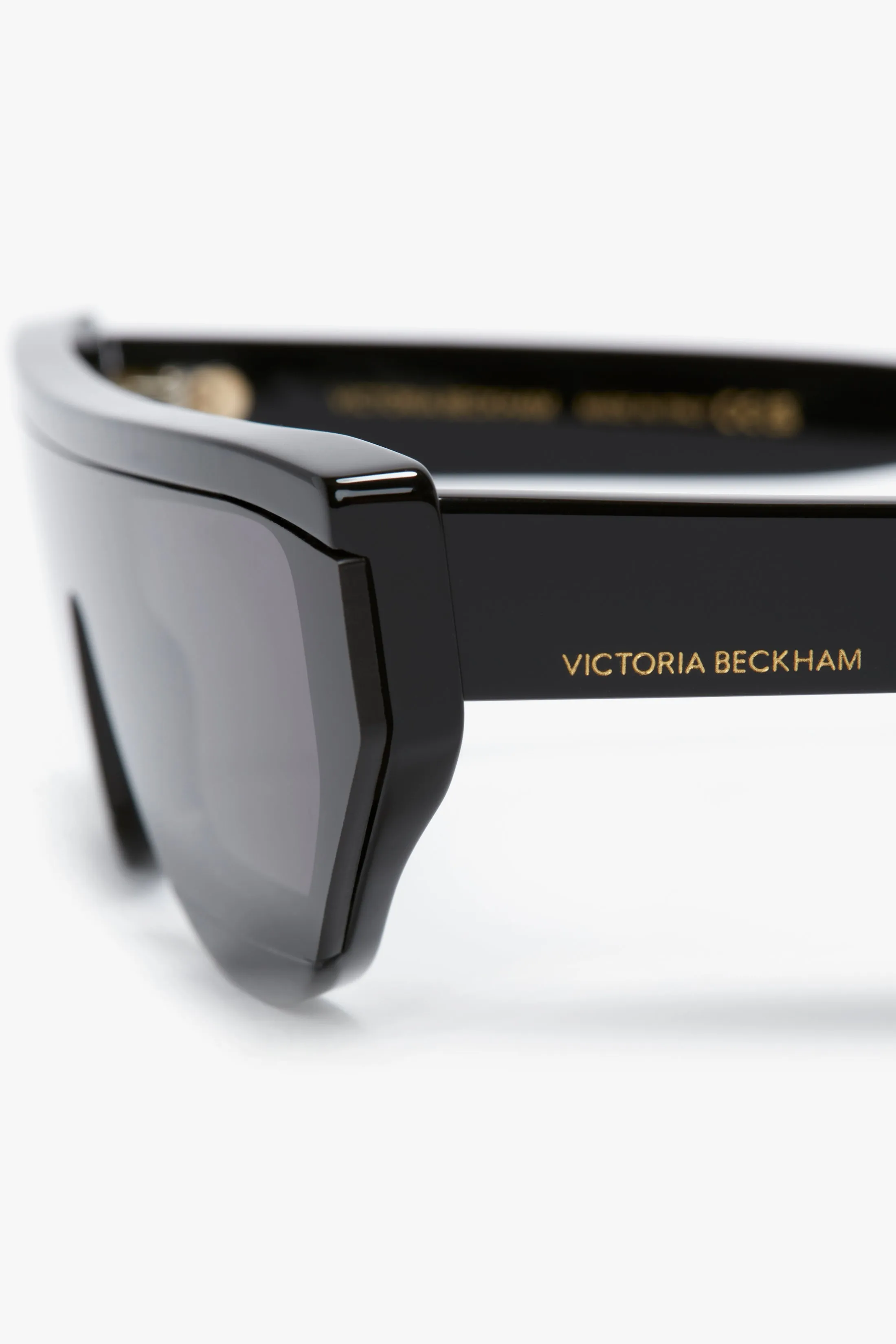 Layered Lens Visor Sunglasses In Black sold by Victoria Beckham product image thumbnail 4