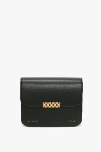 Chain Shoulder Bag In Petrol Leather sold by Victoria Beckham