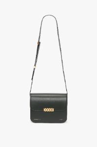 Chain Shoulder Bag In Petrol Leather sold by Victoria Beckham