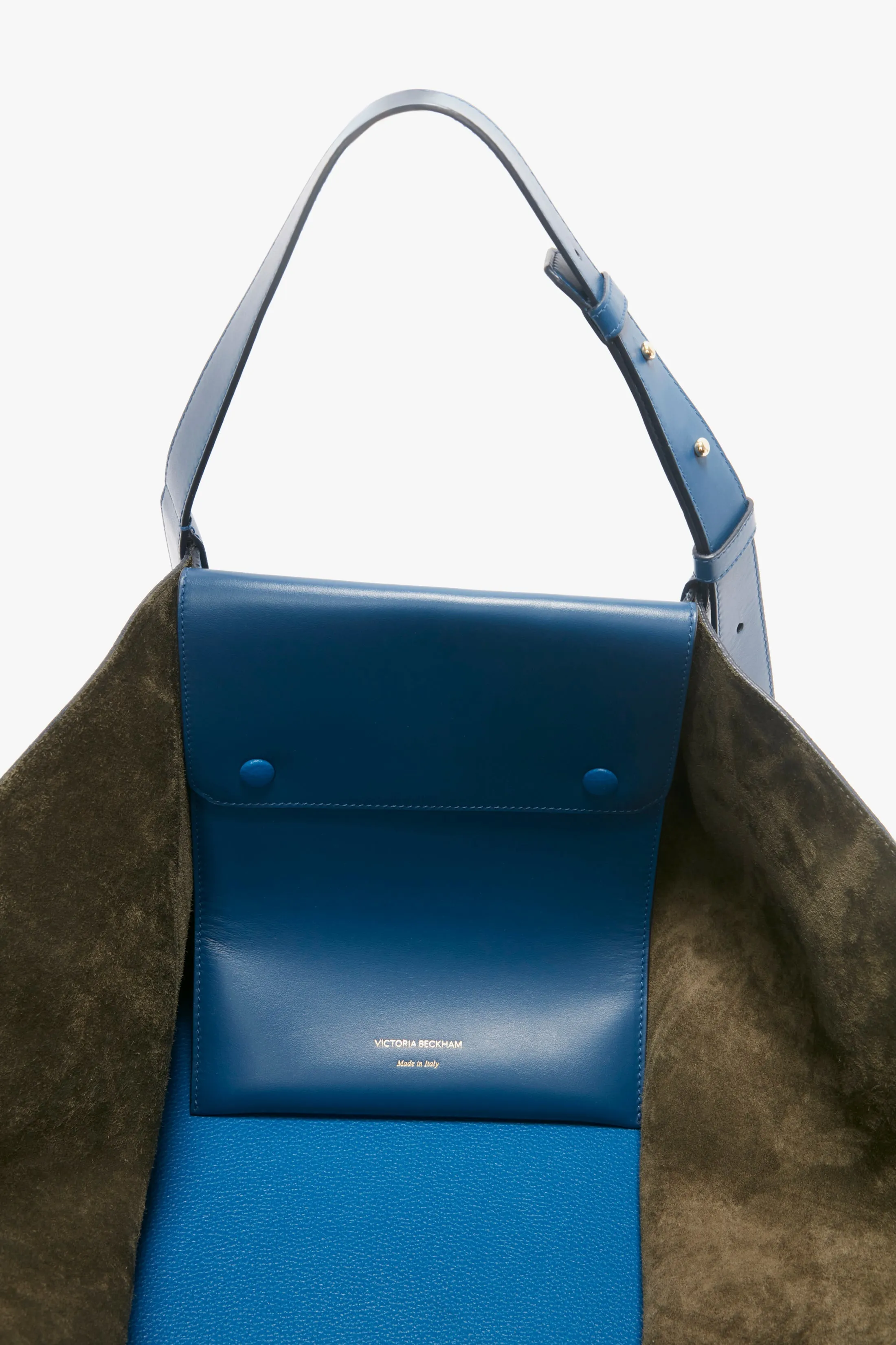 W11 Medium Tote Bag In Vibrant Blue Leather sold by Victoria Beckham product image thumbnail 5