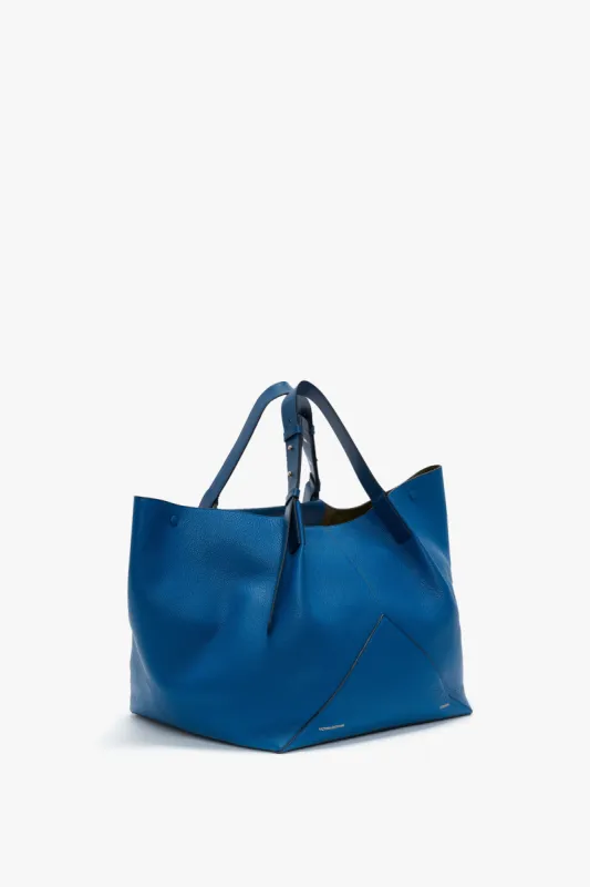 W11 Medium Tote Bag In Vibrant Blue Leather sold by Victoria Beckham