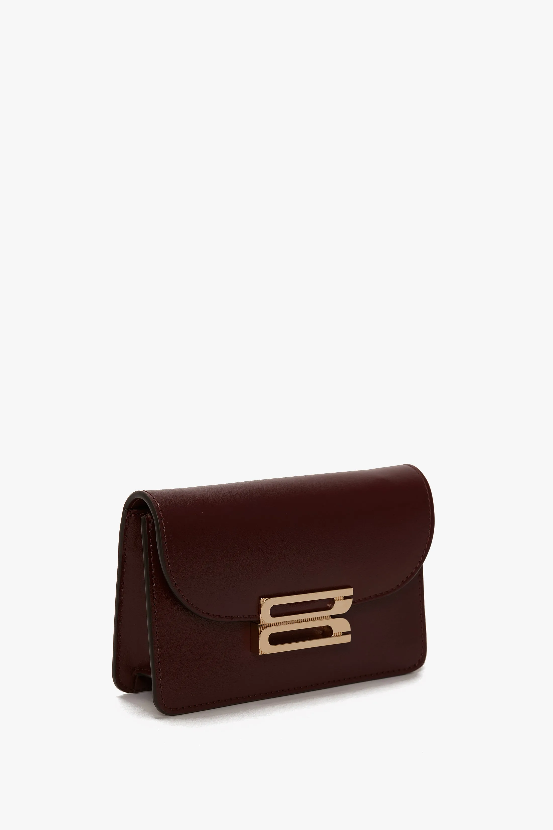 Nano Dorian Bag In Burgundy Smooth Leather sold by Victoria Beckham product image thumbnail 3