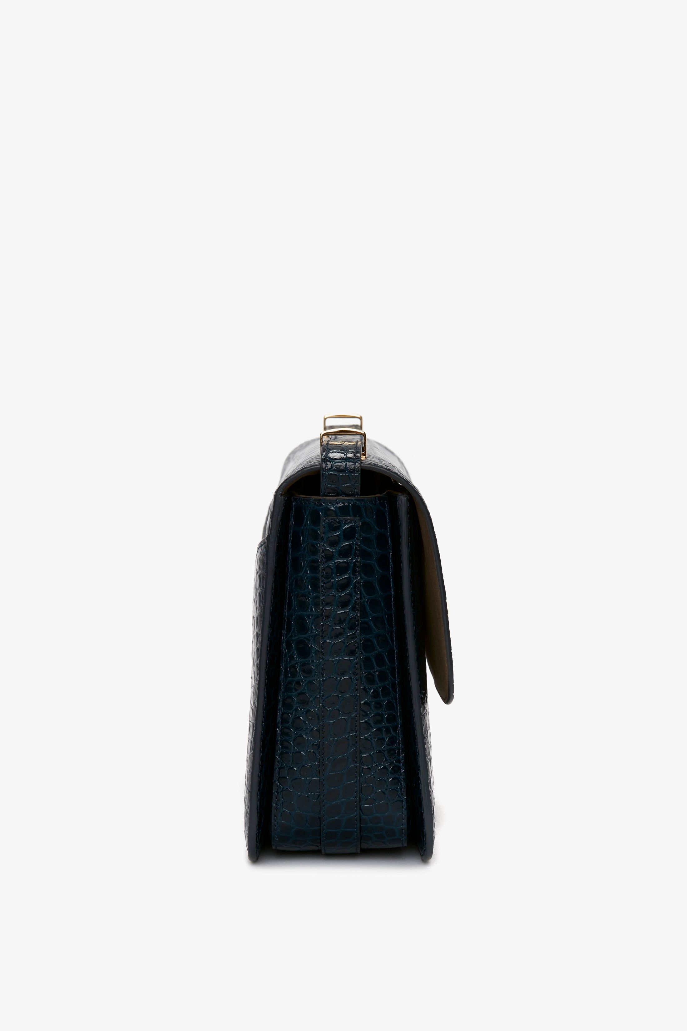 Jumbo Frame Bag in Midnight Blue Croc-Effect Leather sold by Victoria Beckham product image thumbnail 4