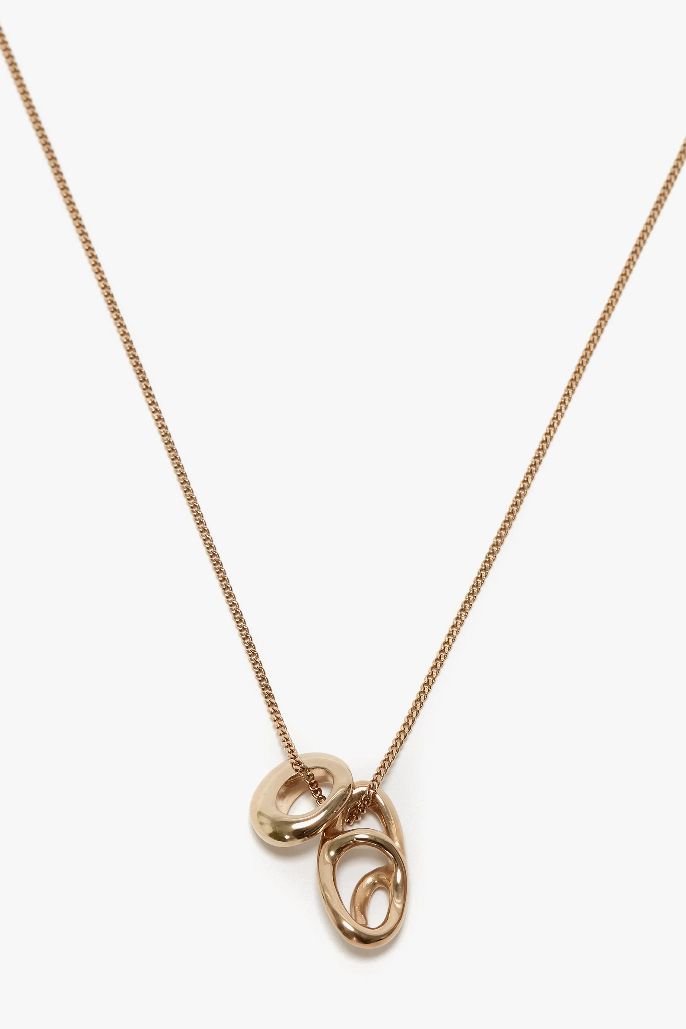 Abstract Charm Necklace In Light Gold sold by Victoria Beckham product image thumbnail 2