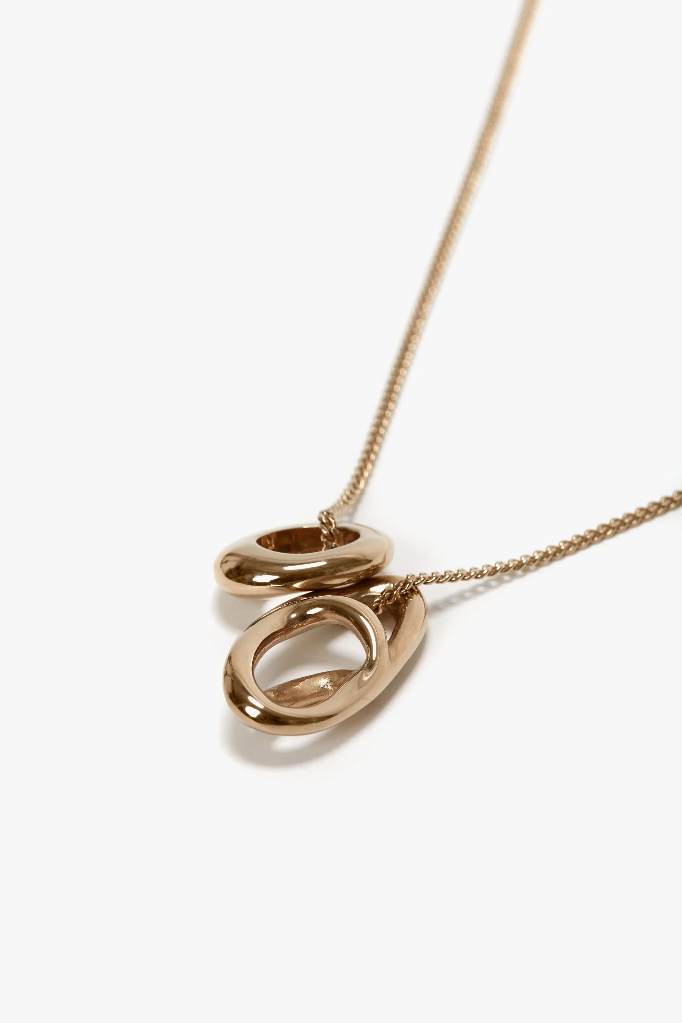 Abstract Charm Necklace In Light Gold sold by Victoria Beckham product image thumbnail 4