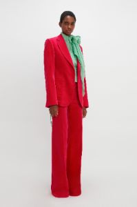 Patch Pocket Jacket In Hot Pink sold by Victoria Beckham