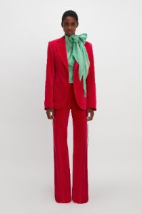 Patch Pocket Jacket In Hot Pink sold by Victoria Beckham