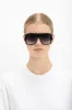 Layered Mask Sunglasses In Black Gradient sold by Victoria Beckham