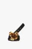 Exclusive Flower Belt In Black And Gold sold by Victoria Beckham