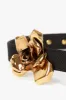 Exclusive Flower Belt In Black And Gold sold by Victoria Beckham