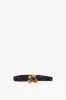 Exclusive Flower Belt In Black And Gold sold by Victoria Beckham