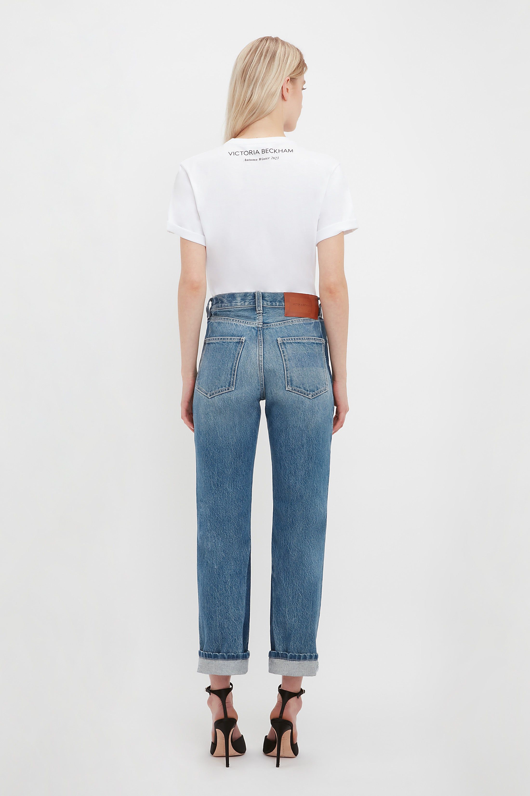 IT'S PARIS, BABY! T-shirt In white sold by Victoria Beckham product image thumbnail 3