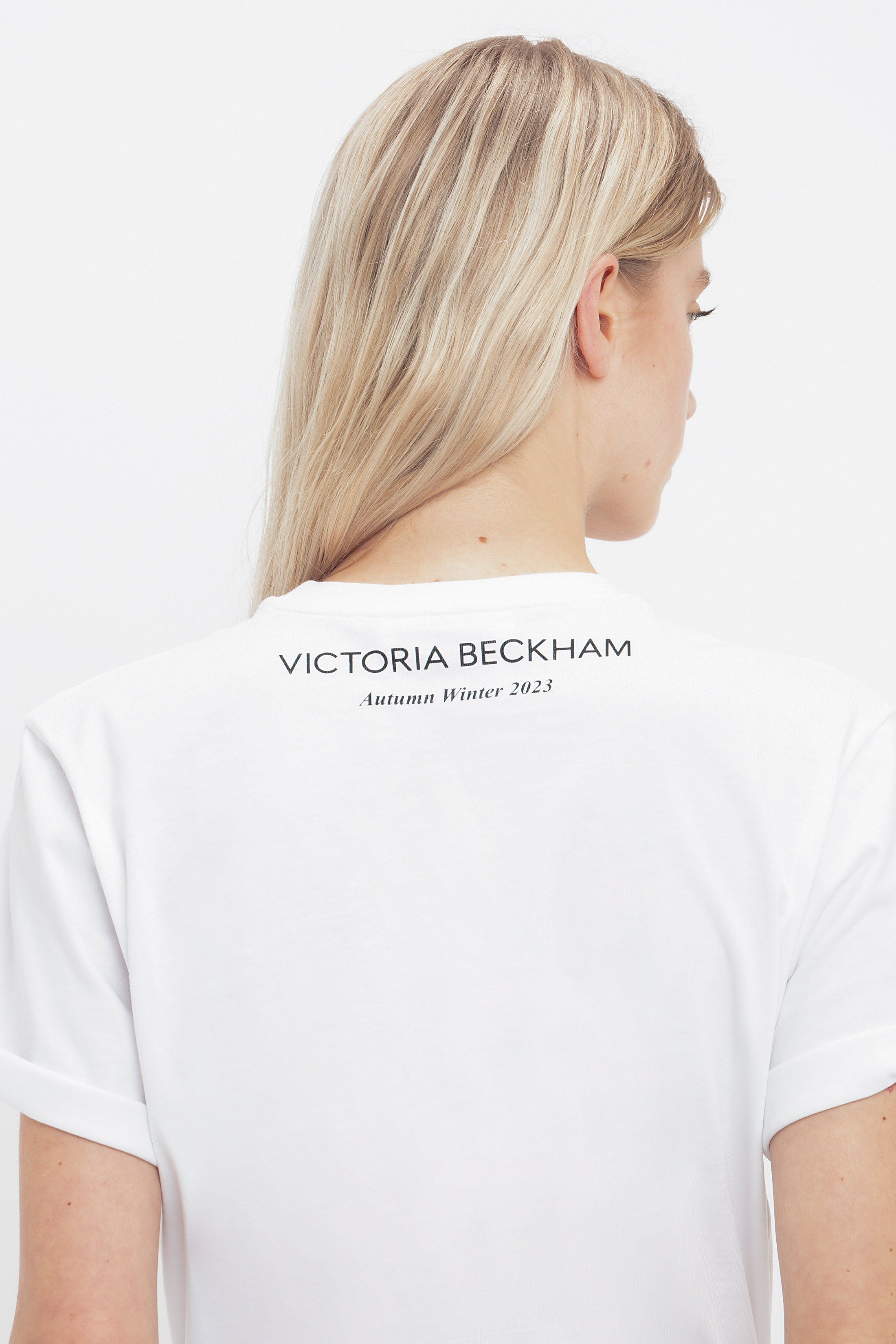 IT'S PARIS, BABY! T-shirt In white sold by Victoria Beckham product image thumbnail 5