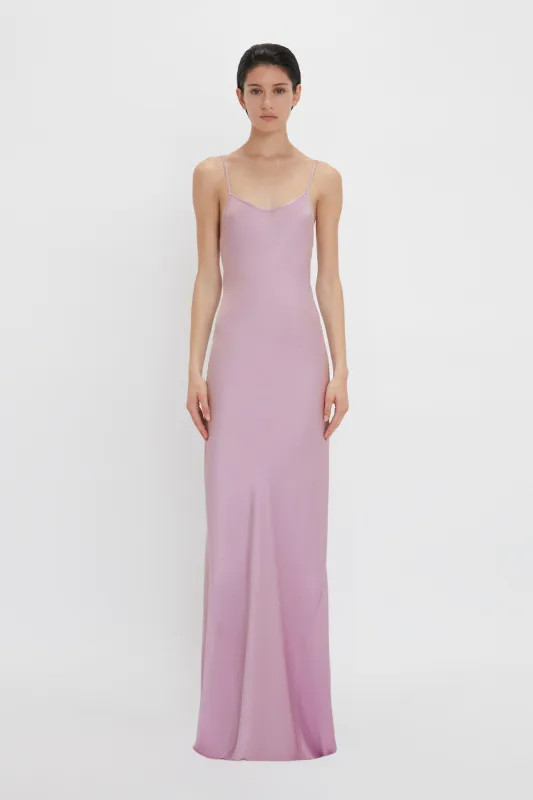 Low Back Cami Floor-Length Dress In Rosa sold by Victoria Beckham