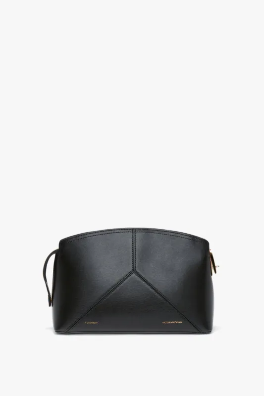 Victoria Clutch Bag In Black Leather sold by Victoria Beckham
