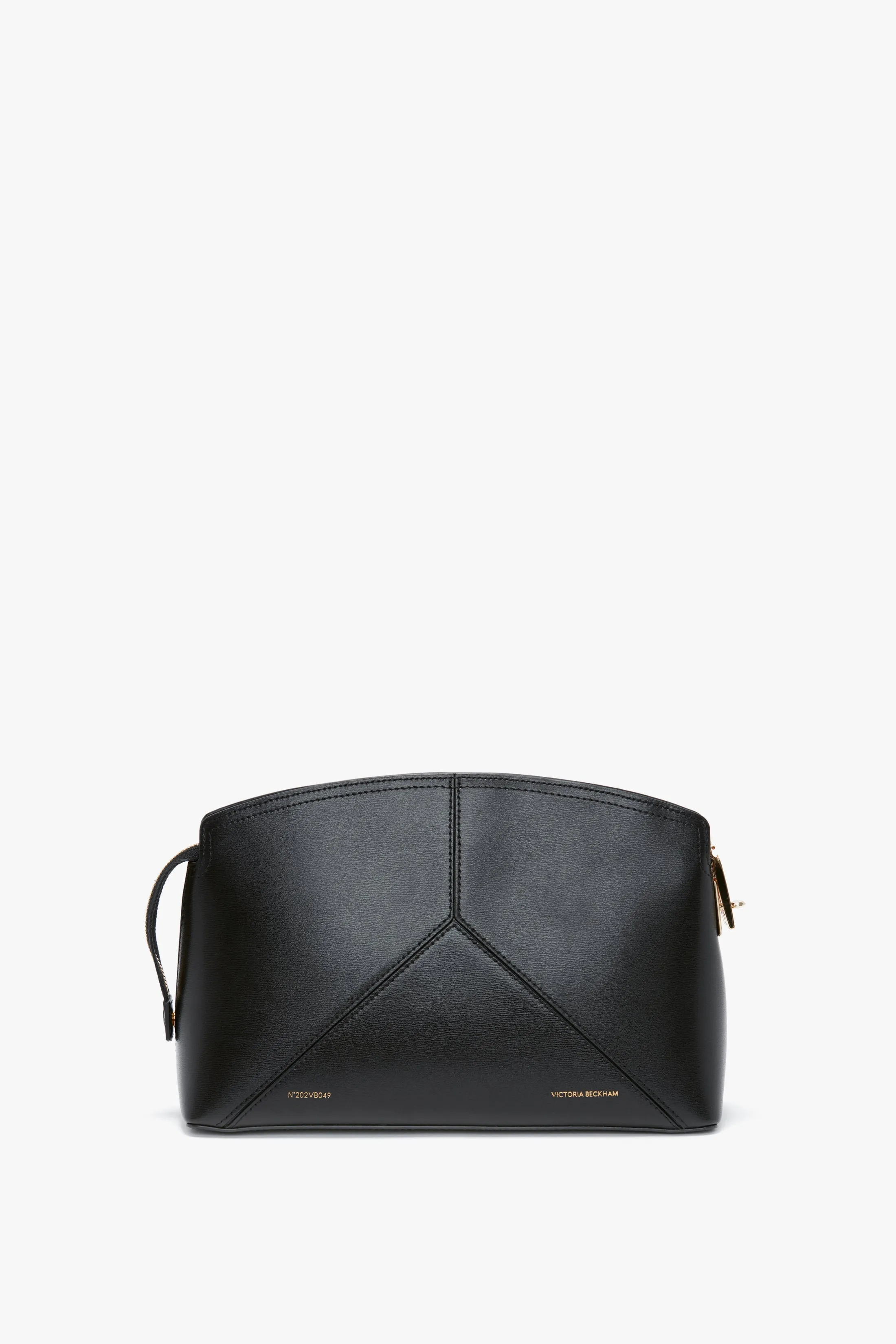Victoria Clutch Bag In Black Leather sold by Victoria Beckham