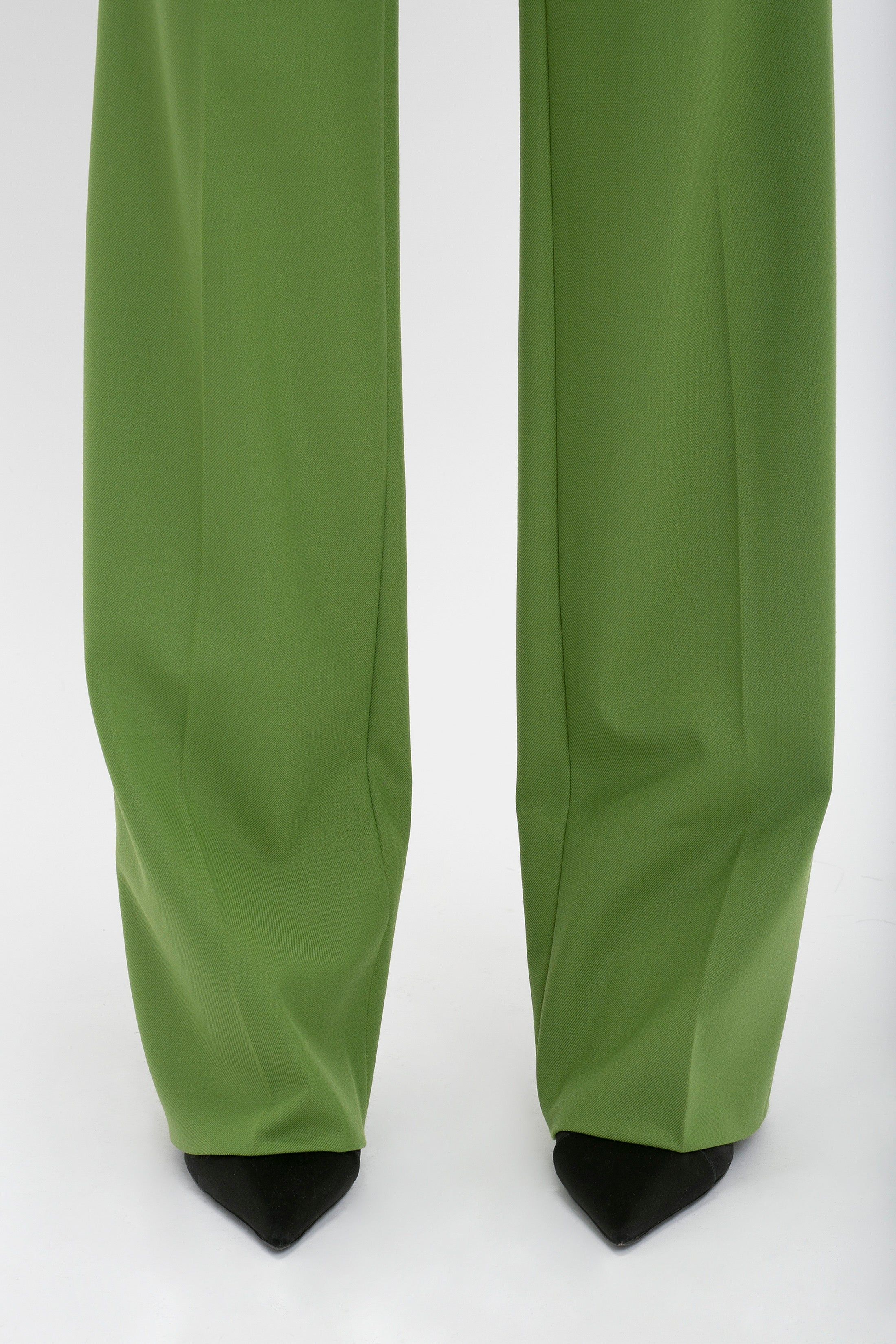 Tailored Straight Leg Trouser In Serpent Green sold by Victoria Beckham product image thumbnail 7