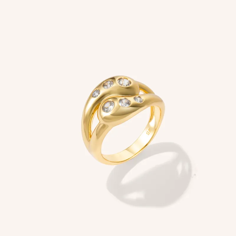 Infinity Crystal Ring sold by Victoria Emerson