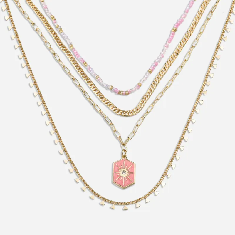 Janet Layered Necklace sold by Victoria Emerson