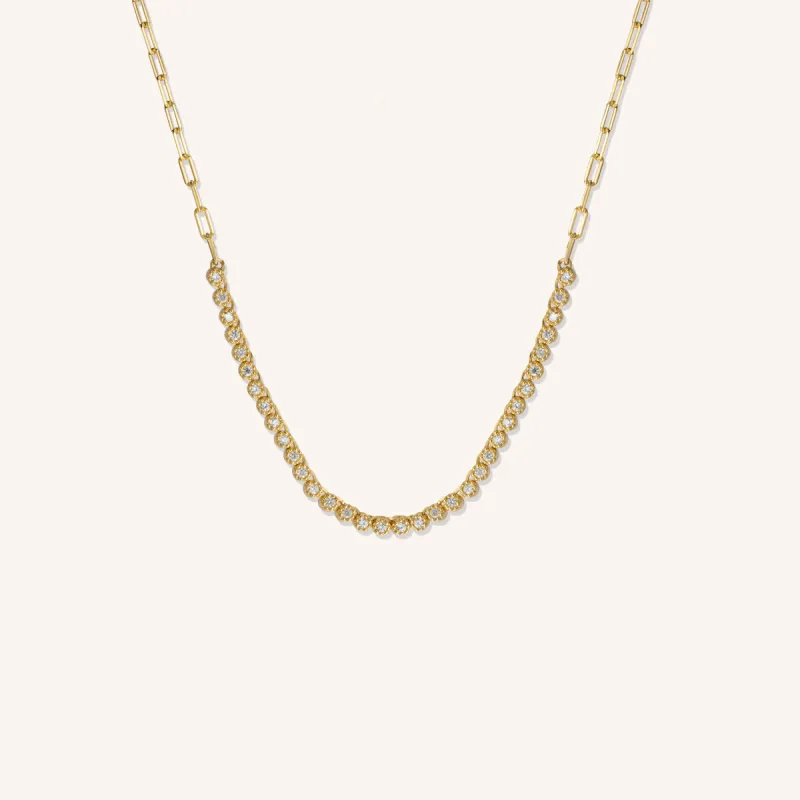 Gold Digger Necklace made by Victoria Emerson
