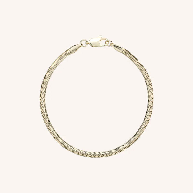 Herringbone Chain Bracelet sold by Victoria Emerson