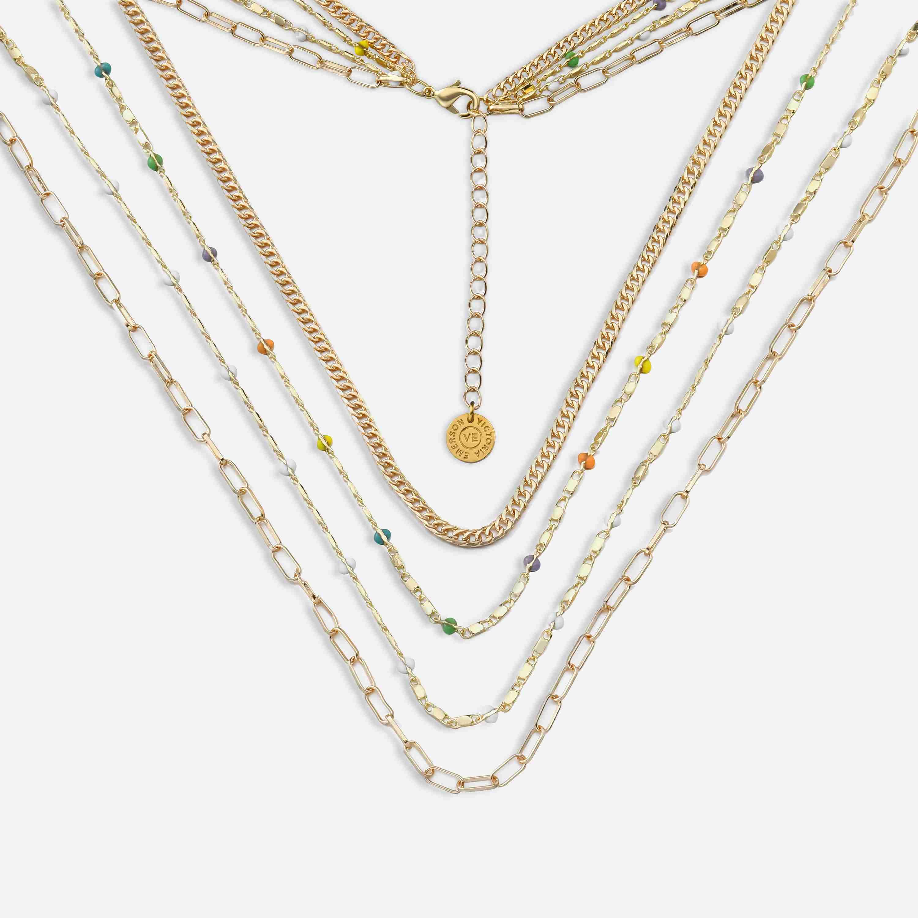 Kaylee Layered Necklace sold by Victoria Emerson product image thumbnail 4