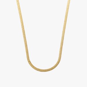 Hailey Bieber - Herringbone Chain sold by Victoria Emerson