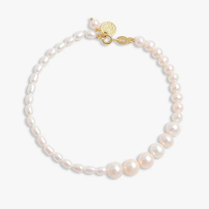 Asymmetrical Pearl Bracelet sold by Victoria Emerson