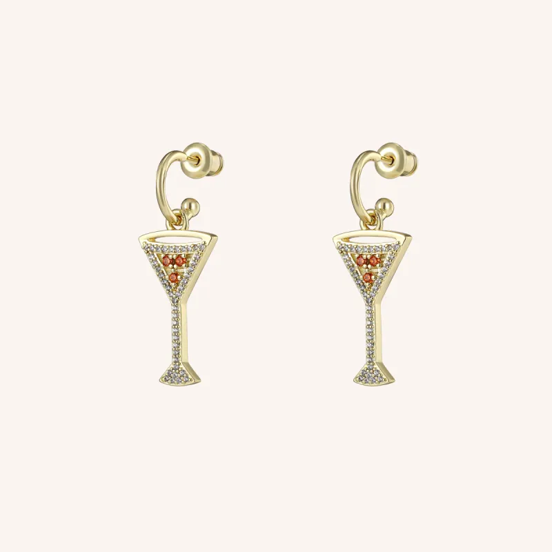 Martini Earrings sold by Victoria Emerson