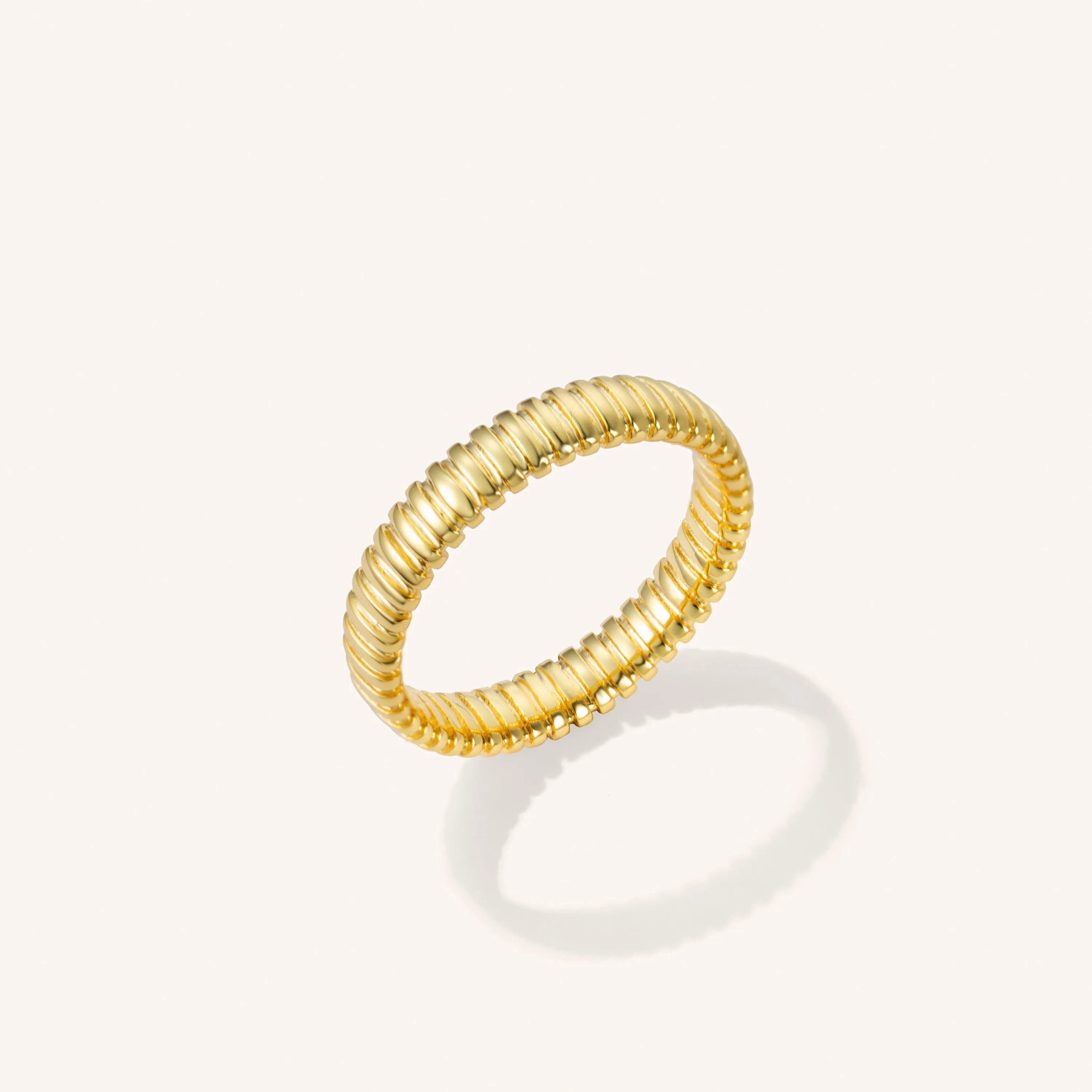 Jessica Coil Gold Ring sold by Victoria Emerson