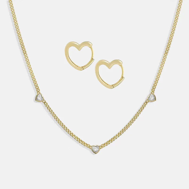 Gold Vermeil Love Set sold by Victoria Emerson