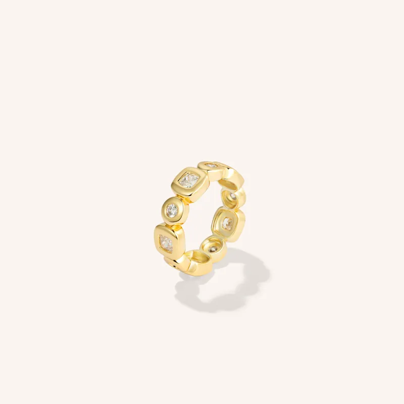 Geometric Crystal Ring sold by Victoria Emerson