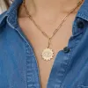 Sunburst Evil Eye Necklace sold by Victoria Emerson